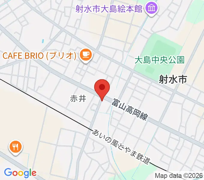 開進堂楽器 MPC大島の地図