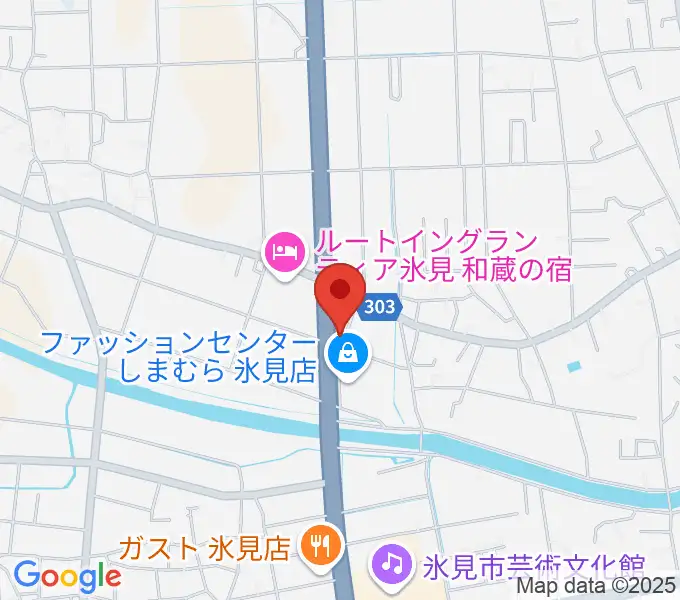 開進堂楽器 MPC氷見の地図