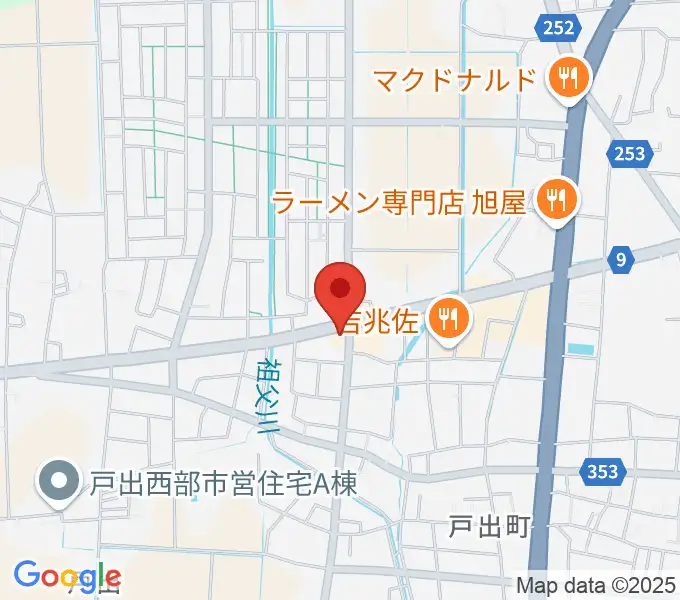 開進堂楽器 MPC戸出の地図