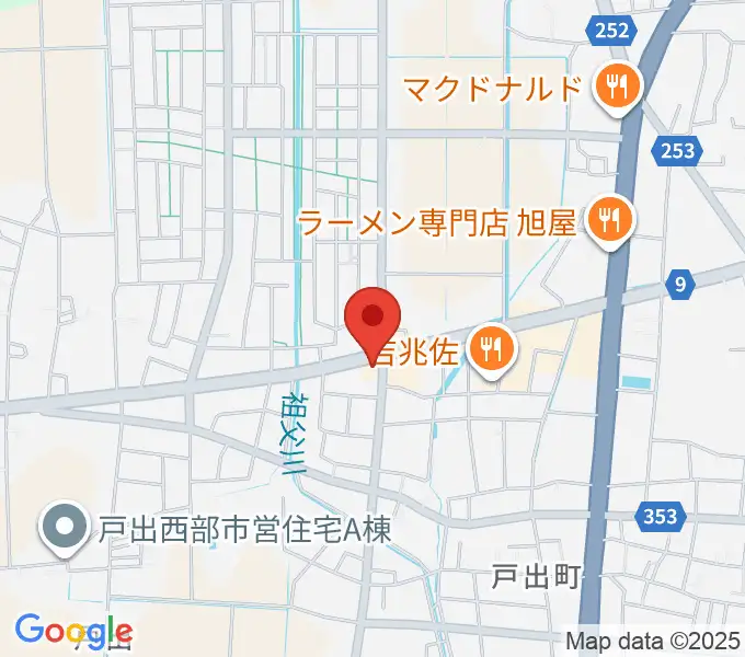 開進堂楽器 MPC戸出の地図