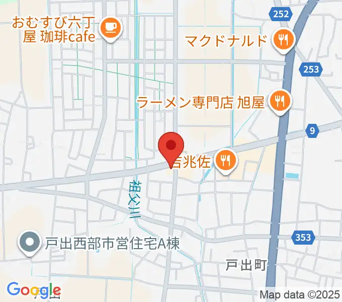 開進堂楽器 MPC戸出の地図
