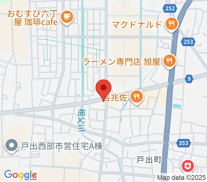 開進堂楽器 MPC戸出の地図