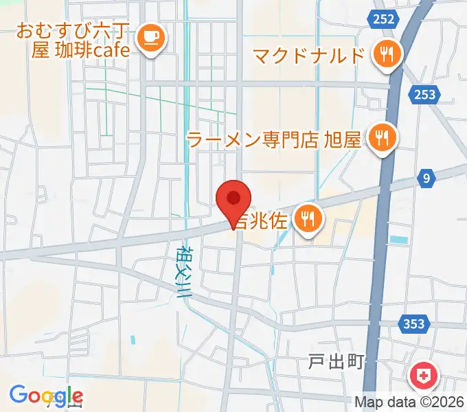 開進堂楽器 MPC戸出の地図