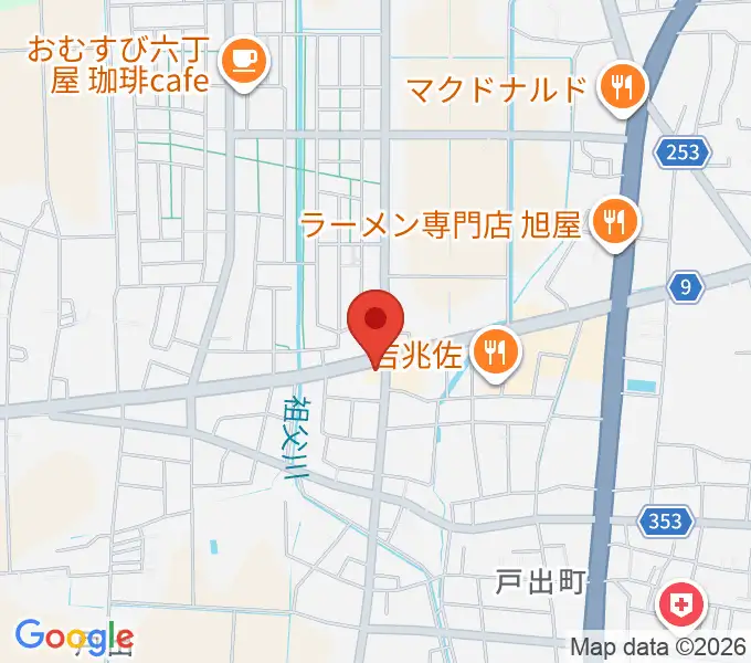 開進堂楽器 MPC戸出の地図