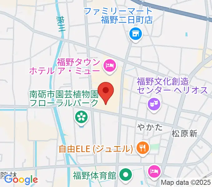 開進堂楽器 MPC福野の地図