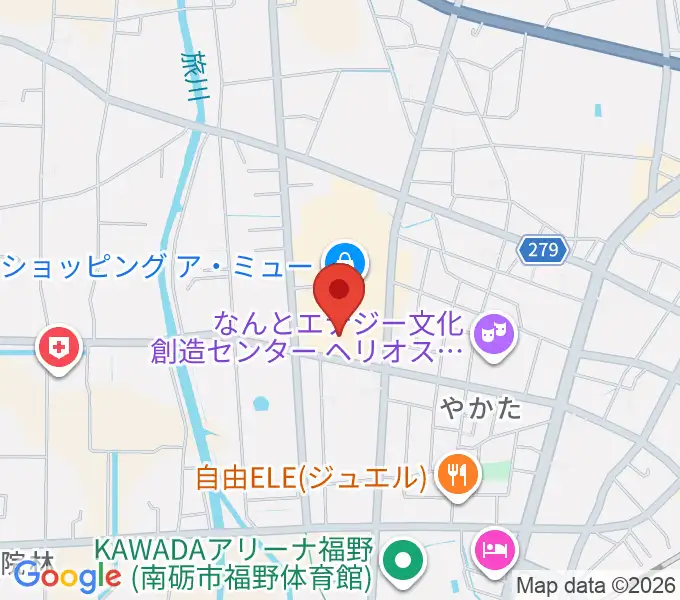 開進堂楽器 MPC福野の地図