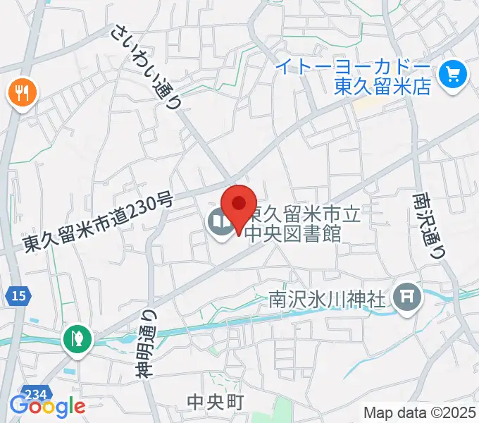 まろにえホールの地図