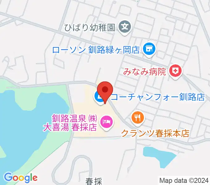 FMくしろの地図