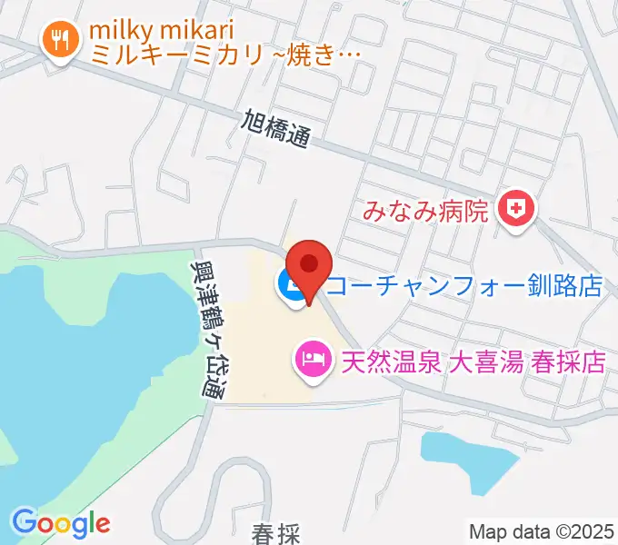 FMくしろの地図