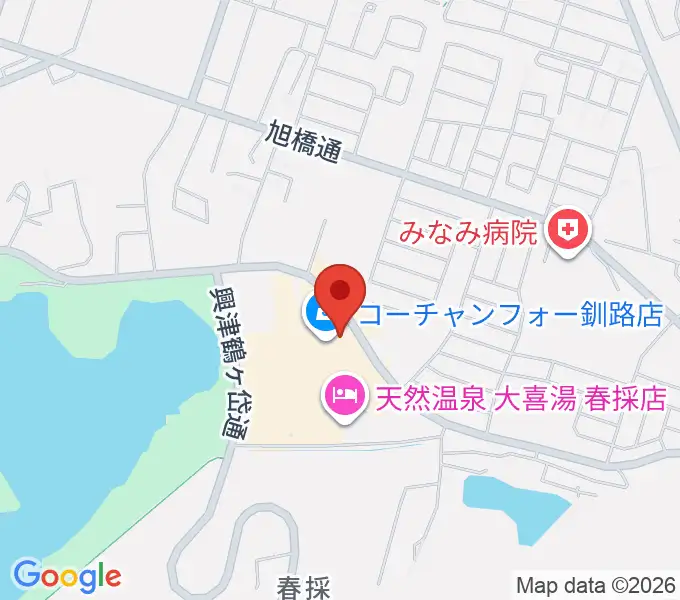 FMくしろの地図