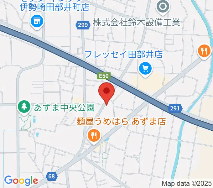 古澤ミュージックスクールの地図