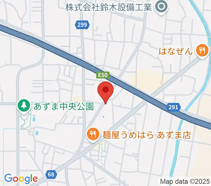古澤ミュージックスクールの地図