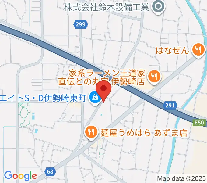 古澤ミュージックスクールの地図