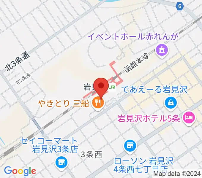 FMはまなすの地図