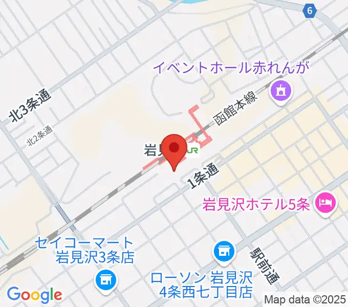 FMはまなすの地図