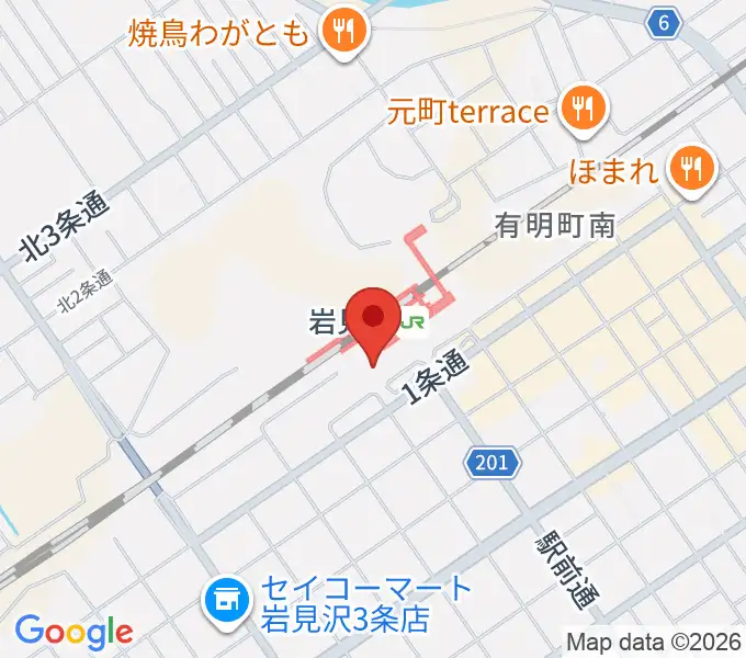 FMはまなすの地図