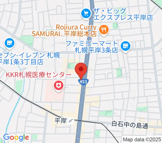 FMアップルの地図