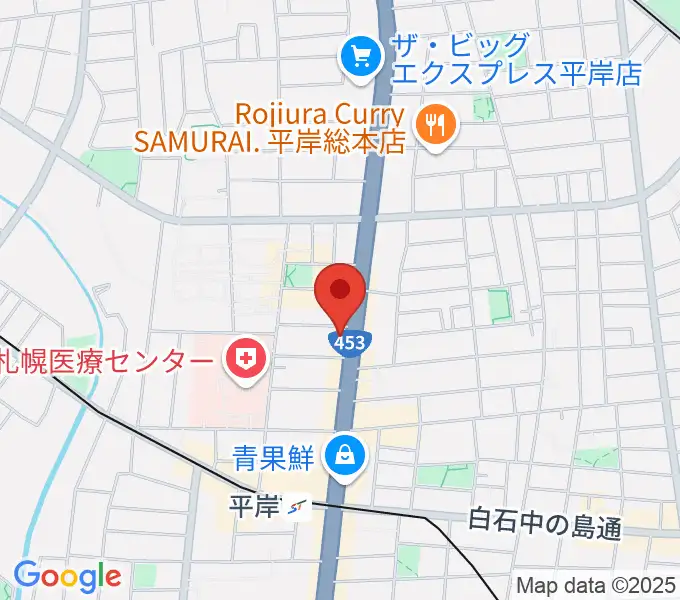 FMアップルの地図