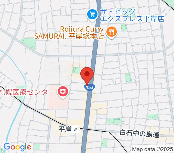 FMアップルの地図