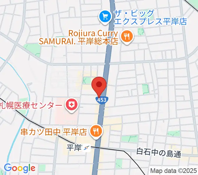 FMアップルの地図