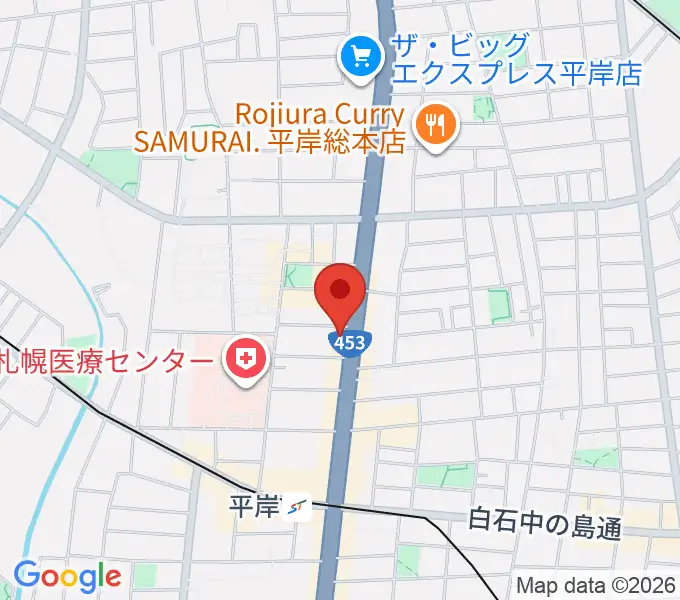 FMアップルの地図