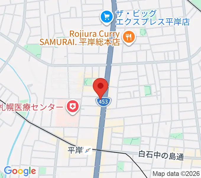 FMアップルの地図