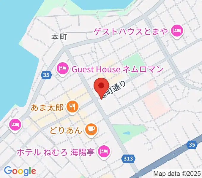 FMねむろの地図