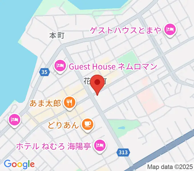 FMねむろの地図