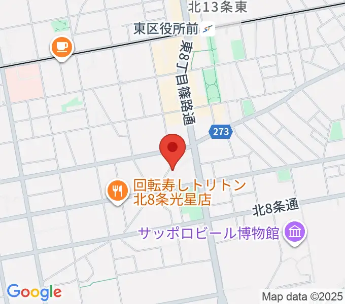 さっぽろ村ラジオの地図