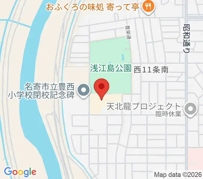 Airてっしの地図