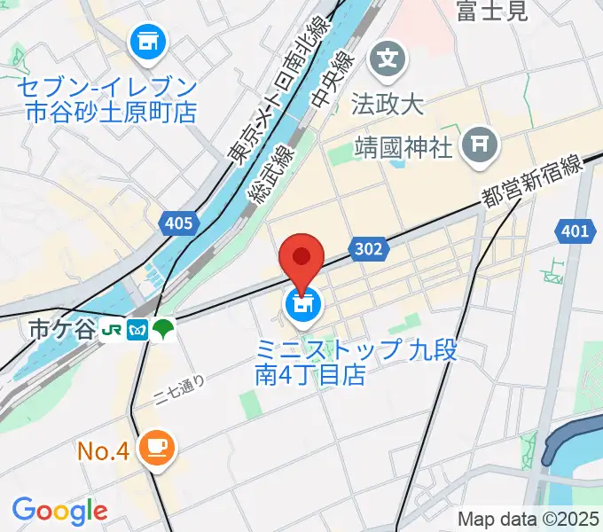 弦楽器Tonicaの地図