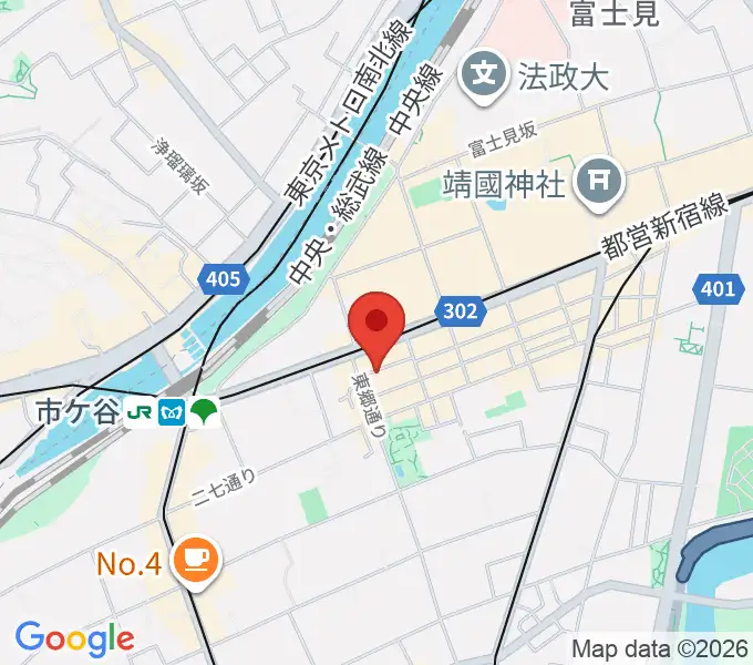 弦楽器Tonicaの地図