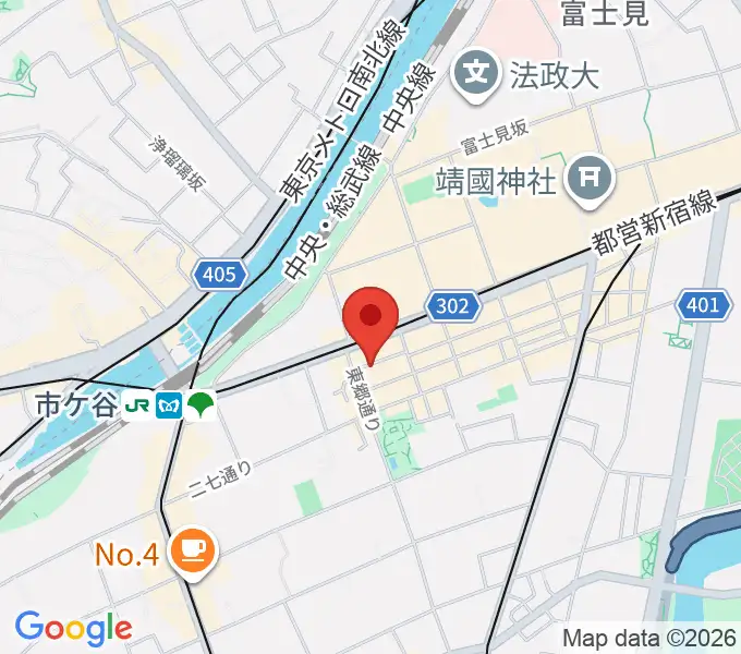 弦楽器Tonicaの地図