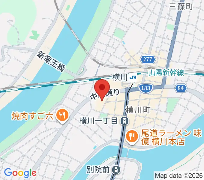 コジマホールディングス西区民文化センターの地図