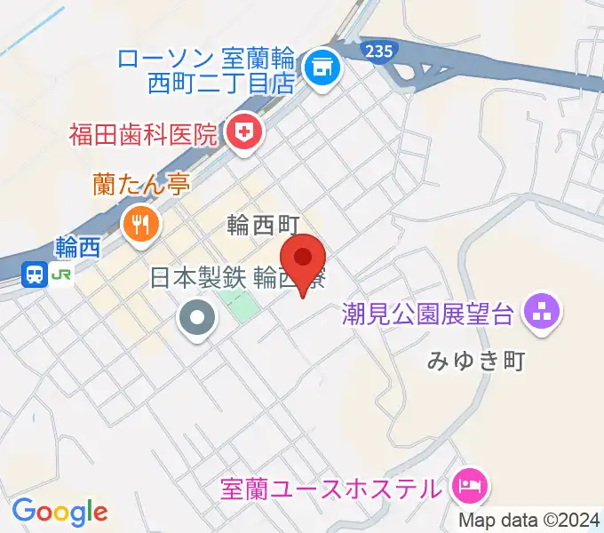 FMびゅーの地図