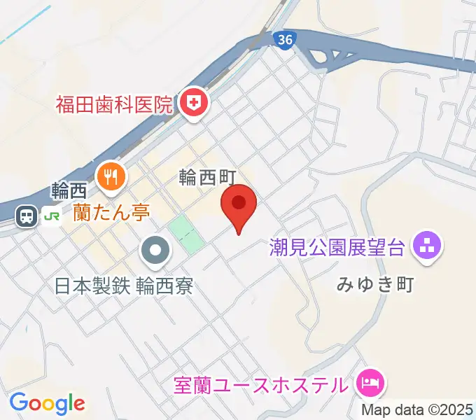 FMびゅーの地図
