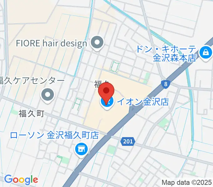 開進堂楽器 MPC森本の地図