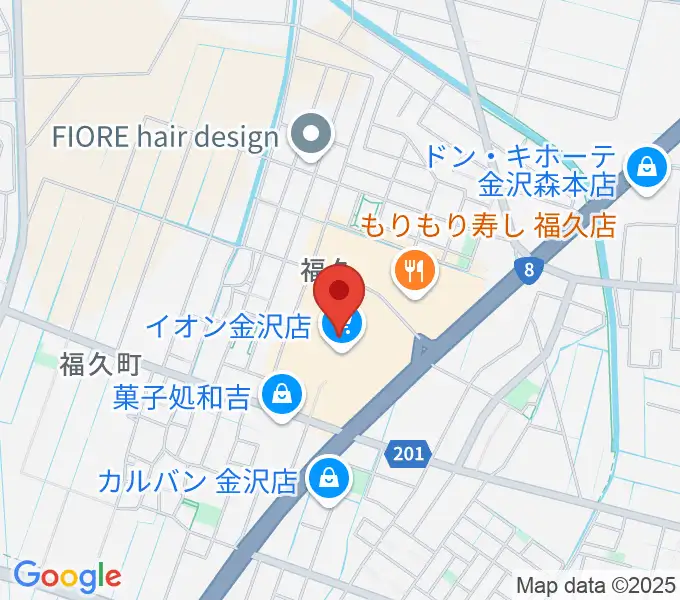 開進堂楽器 MPC森本の地図