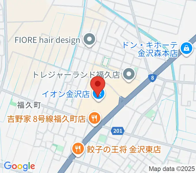 開進堂楽器 MPC森本の地図