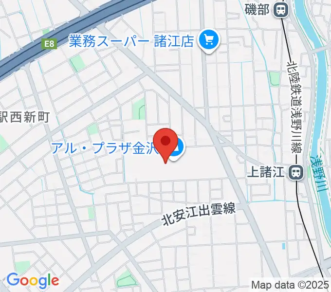 開進堂楽器 MPC諸江の地図