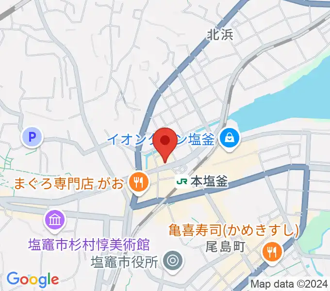 ベイウェーブの地図