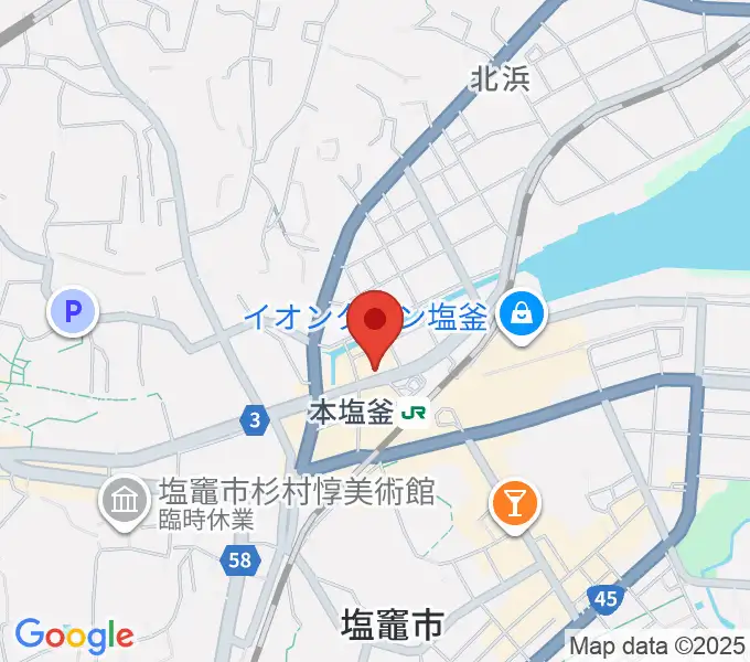 ベイウェーブの地図