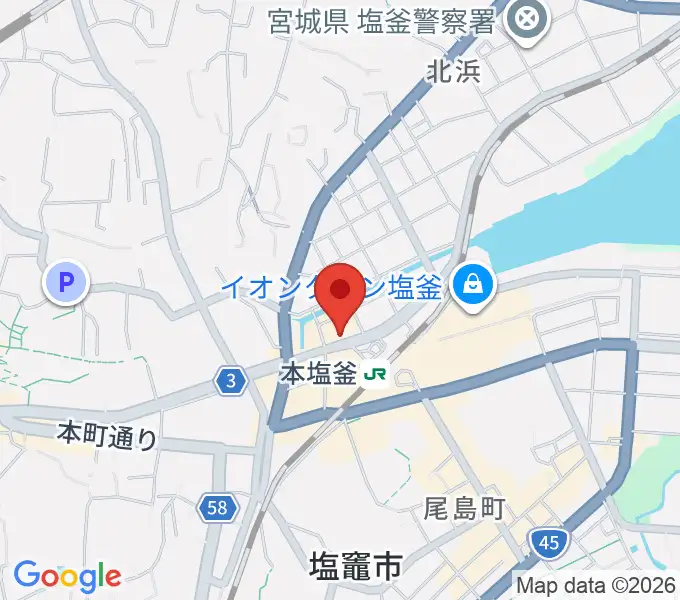 ベイウェーブの地図