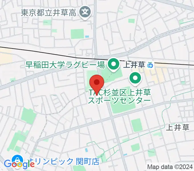 YOKOピアノ＆リトミック教室の地図