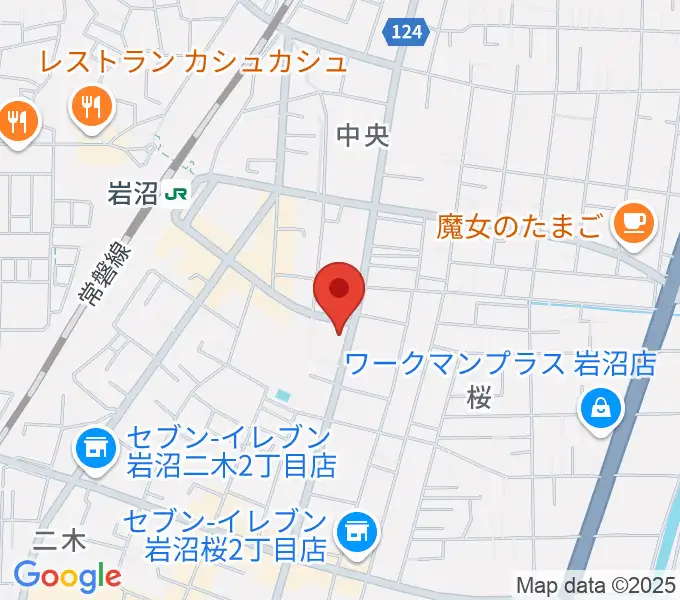 エフエムいわぬまの地図