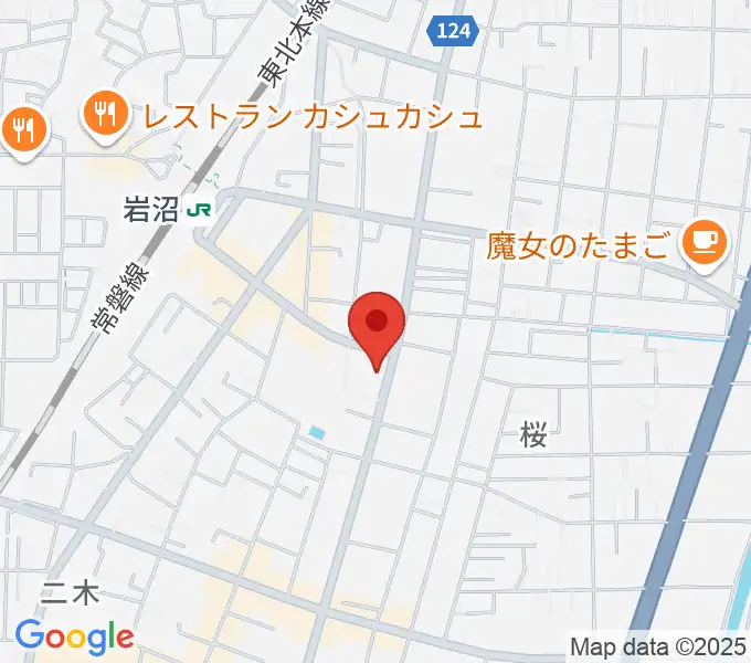 エフエムいわぬまの地図