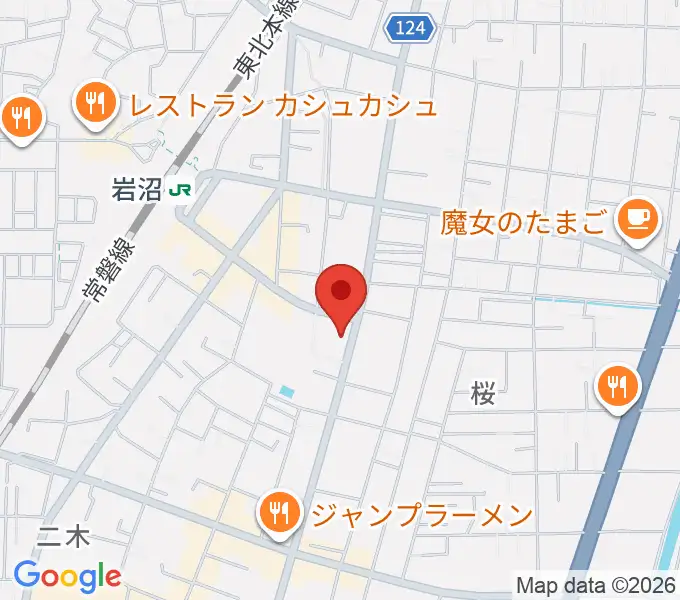 エフエムいわぬまの地図