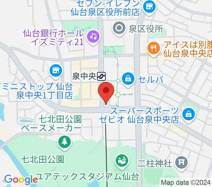 fmいずみの地図