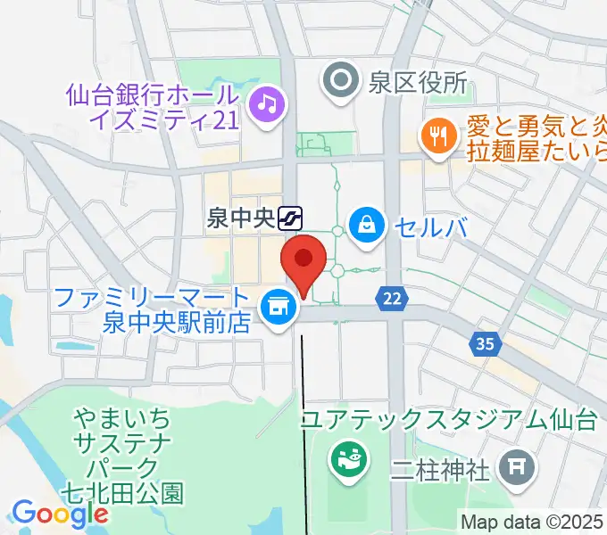 fmいずみの地図
