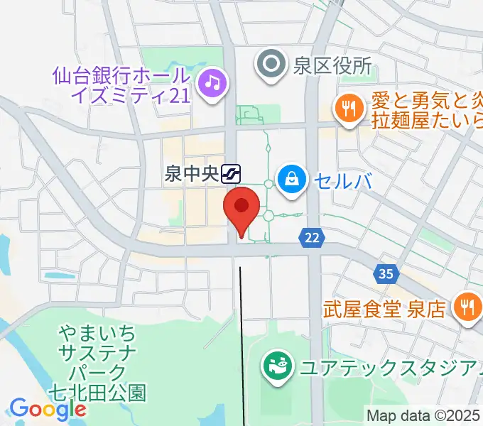 fmいずみの地図